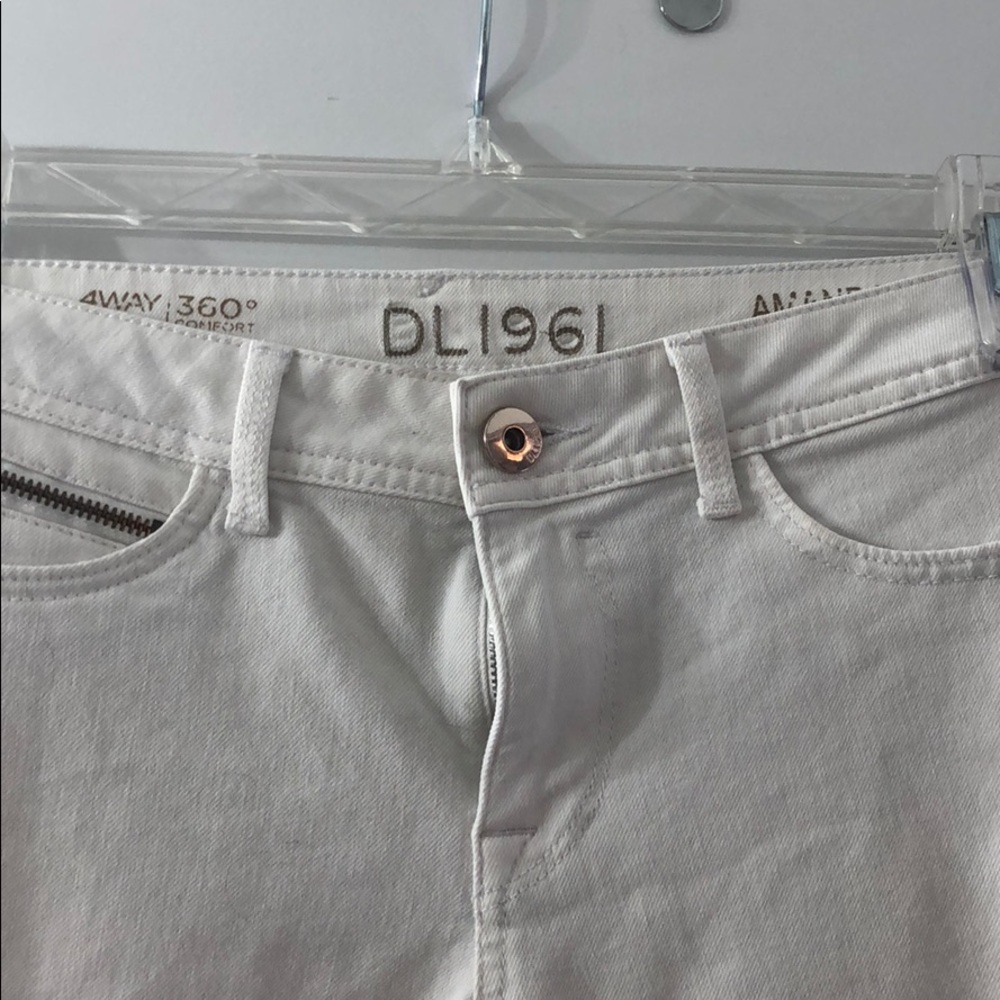 DL1961 white skinny jeans - Picture 2 of 7